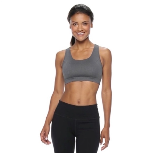 tek gear Intimates & Sleepwear Tek Gear Plus Size Low Impact Grey